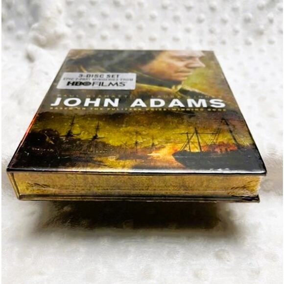 John Adams (DVD, 2008, 3-Disc Set) 7 Part TV Mini-Series HBO Films-NEW, SEALED - Picture 4 of 7